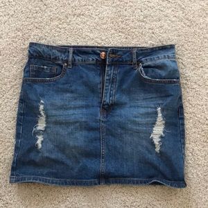 Forever 21 Jean skirt